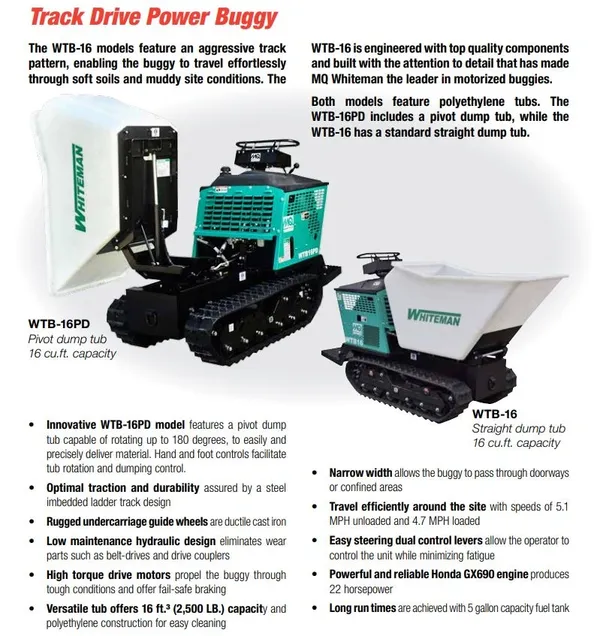 WHITEMAN POWERED BUGGIES
